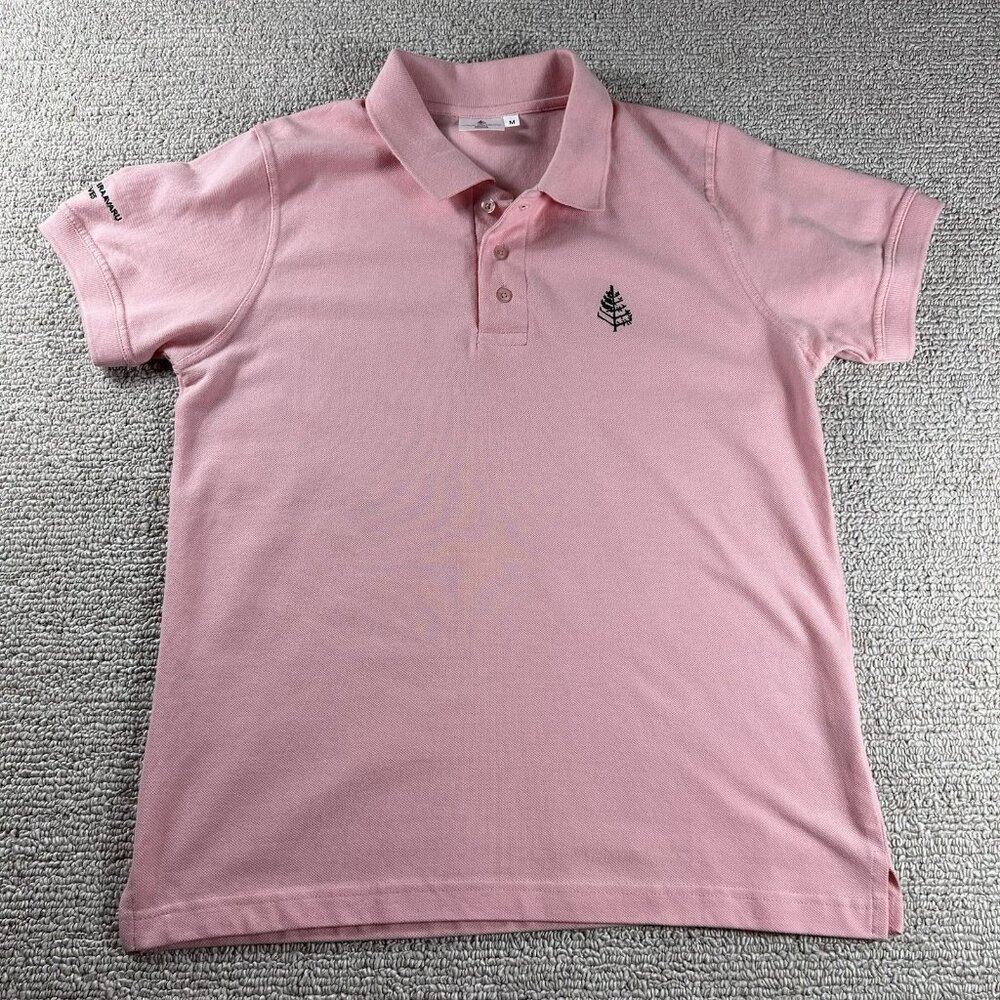Four Season Resort Landaa Giraavaru Maldives Polo Shirt Pink Men’s Size M